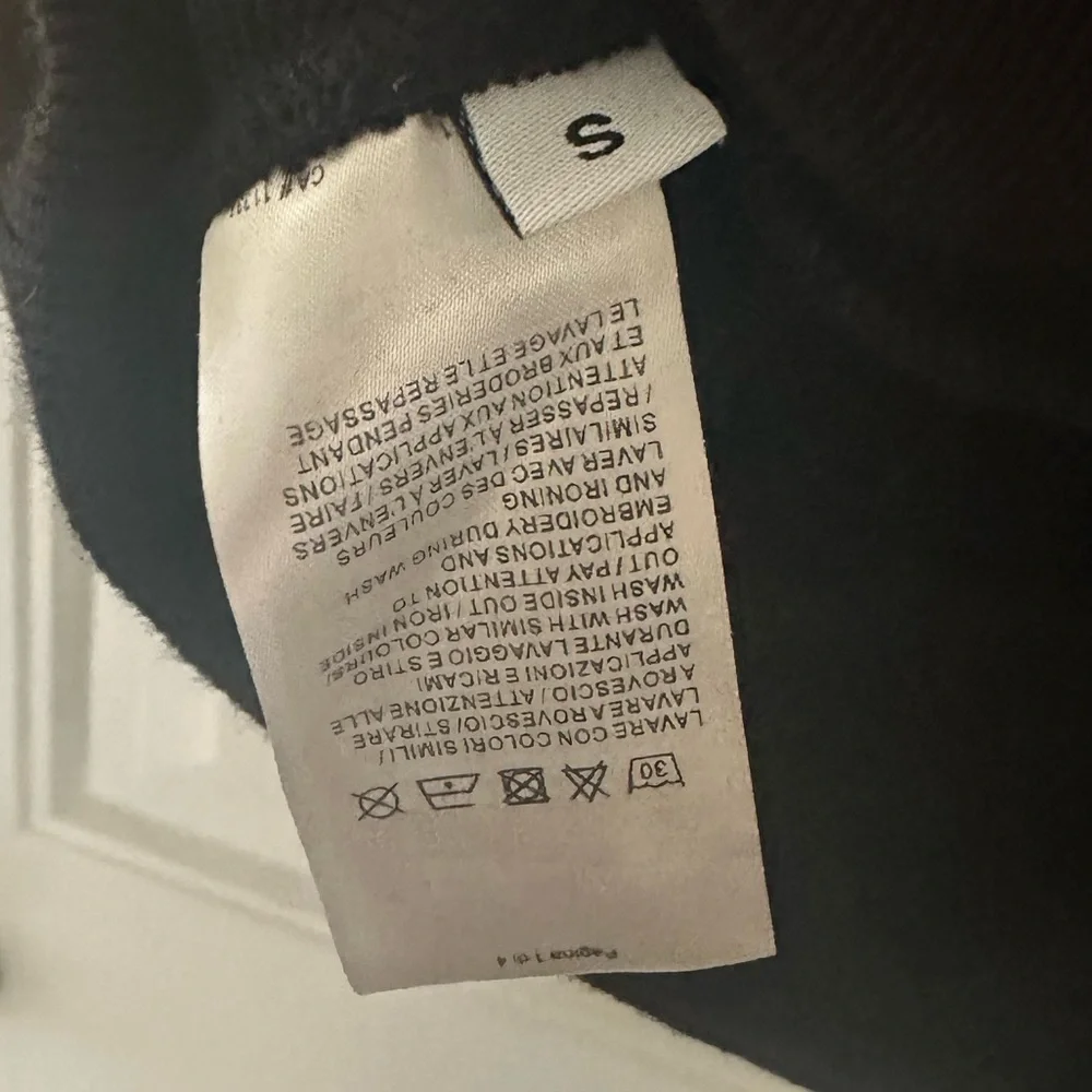 Pinko pullover crewneck sweater sweatshirt burning love Elvis grunge rock rose S - Picture 4 of 7